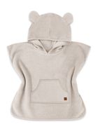 MimiNu, ponczo termofrotte z kieszonką, beż, 1-4 l.