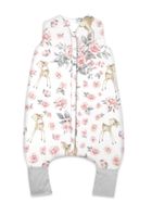 MimiNu, Słodka Sarenka, śpiworek do spania z nogawkami, róż, całoroczny, TOG 2-2.5, rozmiar S, 1-2.5 l