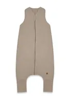 MimiNu, Soft, Flo, śpiworek całoroczny z nogawkami, prążek, mokka, TOG 2.0-2.5, rozmiar M, 2-6l