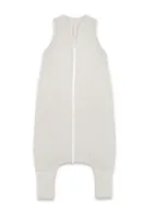 MimiNu, Soft, Flo, śpiworek do spania z nogawkami, prążek, beż, TOG 0.5-1, rozmiar M, 2-6 l