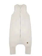 MimiNu, Soft, Flo, śpiworek do spania z nogawkami, prążek, beż, TOG 2-2.5, rozmiar M, 2-6 l