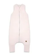 MimiNu, Soft, Flo, śpiworek do spania z nogawkami, prążek, pudrowy róż, TOG 2-2.5, rozmiar M, 2-6 l