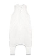 MimiNu, Soft, Flo, śpiworek do spania z nogawkami, prążek, śmietanka, TOG 0.5-1, rozmiar M, 2-6 l