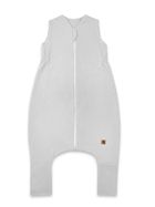 MimiNu, Soft, Flo, śpiworek do spania z nogawkami, prążek, szary, TOG 0.5-1, rozmiar S, 1-2.5 l