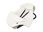 MimiNu, Soft, otulacz kubełkowy, śpiworek do fotelika samochodowego, ecru, 0-6 m