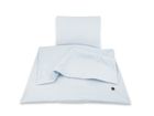 MimiNu, Soft, zestaw: pościel z wypełnieniem, TOG 1.75, baby blue, 75-100 cm