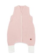 MimiNu, śpiworek z nogawkami, muślin, pudrowy róż, letni, TOG 0.5, rozmiar S, 1-2.5 l