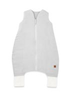 MimiNu, śpiworek z nogawkami, muślin, szary, całoroczny, TOG 2-2.5, rozmiar S, 1-2.5 l