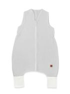 MimiNu, śpiworek z nogawkami, muślin, szary, letni, TOG 0.5, rozmiar S, 1-2.5 l