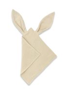 MimiNu, szmatka sensoryczna muślinowa, ciepły beż, 30-30 cm