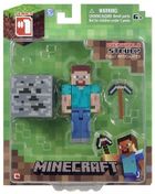 Minecraft, figurka Steve+akcesoria