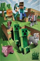 Minecraft, koc polarowy, 100-150 cm