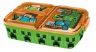 Minecraft, lunchbox, trzyczęściowy