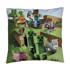 Minecraft, poduszka z wypełnieniem, 40-40 cm