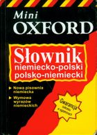 Mini słownik Oxford niemiecko-polski, niemiecko-polski