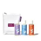 Mini U, Travel Set, podróżny zestaw kosmetyków dla dzieci z kosmetyczką