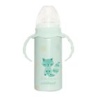 Miniland, Dolce, butelka termiczna ze stali nierdzewnej ze smoczkiem, miętowa, 240 ml