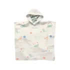 Miniland, Swim, muślinowe poncho, ocean, 65-65 cm