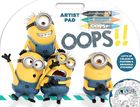 Minionki, kolorowanki, kredki, naklejki