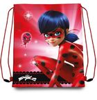 Miraculous: Biedronka i Czarny Kot, Ladybug, worek szkolny, 41 cm
