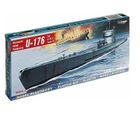 Mirage Hobby, Niemiecki Okręt Podwodny U-Boot U-176 - IX C, 1:400, model do sklejania