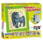 Mirage Hobby, Wypukła malowanka, Kucyk Fryzyjski, gra memory, zestaw kretywny