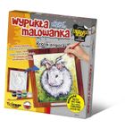 Mirage Hobby, Wypukła Malowanka, zestaw kreatywny do malowania, Futrzaki, Królik Angora