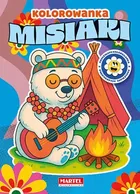 Misiaki. Kolorowanka z naklejkami