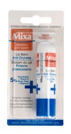 Mixa, balsam do ust, nawilżający - przeciw przesuszaniu, 4.7 ml