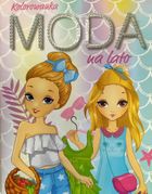 Moda na lato. Kolorowanka
