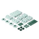 Modu, Dreamer Set, kreatywne klocki rozwijające motorykę dużą, z funkcją jeździka, miętowy