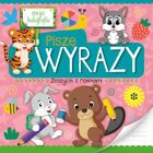 Moja kaligrafia. Piszę wyrazy. Zeszycik z rowkami