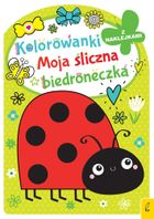 Moja śliczna biedroneczka. Kolorowanka z wykrojnikiem