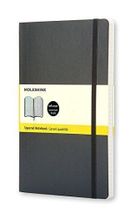 Moleskine, notes classic 13-21, kratka, czarny, 1 szt.