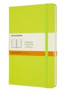Moleskine, notes classic w linię, 13-21 cm, lemon green, 1 szt.