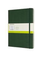 Moleskine, notes classic XL, 19-25 cm, gładki, myrtle green, 1 szt.