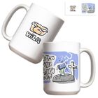 Molom, kubek, Wilq Czytaj książki lub umrzyj, 440 ml