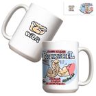 Molom, kubek, Wilq Dobra książka to przyjaciel, 440 ml