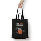 Molom, torba bawełniana, mam serce literackie