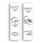 Molom, zakładka do książki, książka trzyma w napięciu