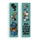 Molom, zakładka do książki, Poczuj magię książek