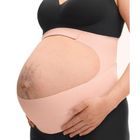 Momcozy, Pregnancy Belly Band, pas ciążowy, cielisty, rozmiar L