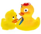 Mom's Care, kacza rodzinka w kapeluszu, zabawka do kąpieli, 2 szt.