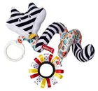 Mom's Care, spirala edukacyjna, grzechotka, kontrastowa zabawka zawieszka sensoryczna