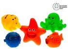 Mom's Care, zwierzaki morskie, zabawka do kąpieli, 5 szt.