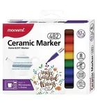 Monami, markery do ceramiki, 8 kolorów