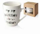 Mondex, kubek porcelanowy hurra jest piątek, 350 ml
