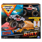 Monster Jam, Zombie, Monster truck i piasek kinetyczny, zestaw