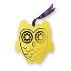 Moses, zakładka do książek ze wstążką, sowa, żółta