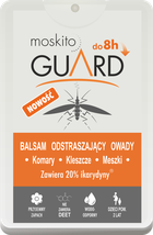 Moskito Guard, mleczko odstraszające komary i kleszcze, bez DEET, 18 ml